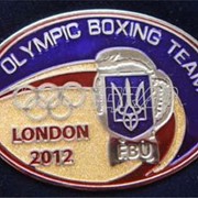 Значки изготовление «Olympic Boxing Team London 2012» фото