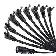 NAOMI Кабель для гирляндной цепи от 1 до 8 Мультиинтерфейсное подключение 8-полосный шнур для гитарных педалей фотография