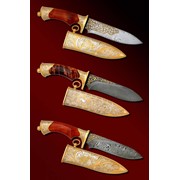 Ножи "Гризли" (дамаск)