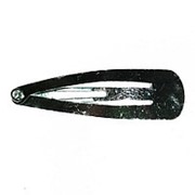 Заколка для волос чпок металл 4см 1/40 фото