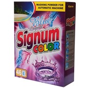 Бесфосфатный стиральный порошок эконом класса Signum Color