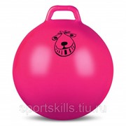 Мяч гимнастический с ручкой INDIGO IN093 55 см Розовый