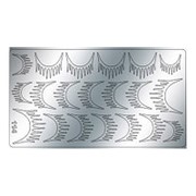 Freedecor, Металлизированные наклейки №114, серебро фотография