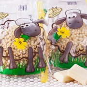 Песочное печенье в белом шоколаде Веселые овечки фото