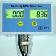 Рн метр с измерением солености (2 в 1 ) для аквариумов РН-2771