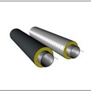 Трубы и фасонные изделия для теплотрасс в ППУ изоляции, в полиэтиленовой или оцинкованной оболочке, оснащённые системой ОДК. фото