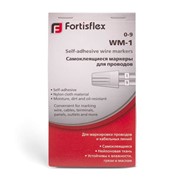 Самоклеящиеся маркеры для проводов — WM Fortisflex WM-3 фото