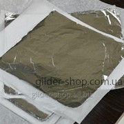 Поталь Китай, серебряная, 16 см*16 см, 100 листов фото