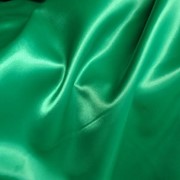 Ткань Атлас Королевский Зеленый фото