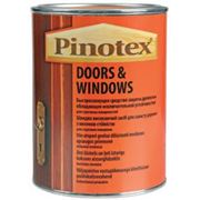 Лазурь PINOTEX DOORS WINDOWS декоративное водорастворимое средство 10л