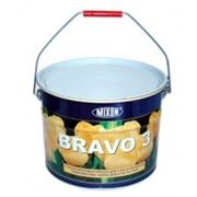 Краска для внутренних работ на водоэмульсионной основе для стен и потолка Bravo 3 (Глубокоматовая латексная краска)