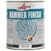 Эмаль Hammer Finish из прозрачного цветного связующего и алюминиевых пигментов. Из-за воздействия силиконовых масел на упругость поверхности в процессе распыления будут появляться кратеры похожие на следы от удара молотком пр-во Libert Paints (Бельгия) фото