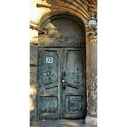 Двери арочные искусственно состаренные купить Украина фото
