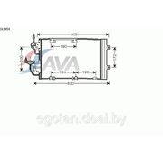 AVA COOLING SYSTEMS - Радиатор кондиционера - ol5454