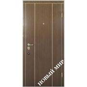Входные двери металлические серии “Новосел“ облицованные MDF шпонированной дубом фото