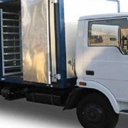 Фургон для перевозки замороженных продуктов, мороженовозки фото