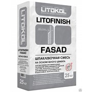 Шпаклевка Litokol Litofinish Fasad мешок 25 кг