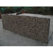 Плиты цокольные – несъемная опалубка (вымытый бетон)