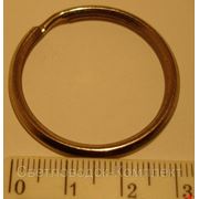 Кольца для ключей полукруглые, d28мм фото