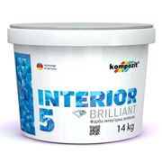 Водоразбавляемая латексная интерьерная краска INTERIOR 5 фото