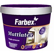 Краска латексная «Mattlatex» FARBEX