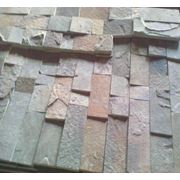 Плитка из камня песчаника «Кирпичик» без фаски без скола фото