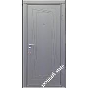 Входные двери металлические облицованные панелями из MDF. фото