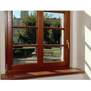 Окна деревянные (бук, сосна, смерека) фото