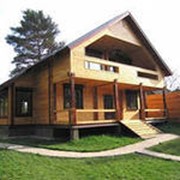 Дома из профилированного бруса фото