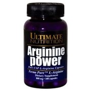 Аминокислота Arginine Power 800 mg 100 капс Ultimate Nutrition фотография