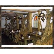 Мебель из массива древесины декор Кременная фотография