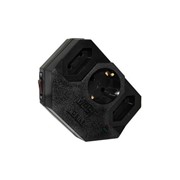 Сетевой фильтр Most MHV (адаптер на 3 розетки) черный + защита от 380 V фотография