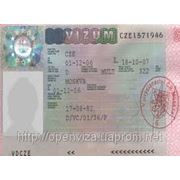 Шенгенская виза в Чехию фото