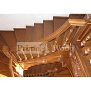 Лестницы деревянные столярные изделия фото