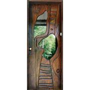 Двери из натурального дерева состаренные фото