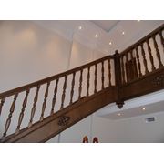 Лестницы деревянные  изготовление лестниц Винница