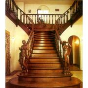 Классические-деревянные лестницы