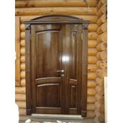 Двери деревянные входные фото