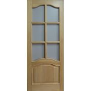 Двери деревянные стеклянные фото