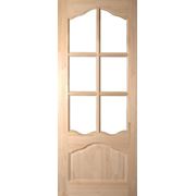 Двери деревянные сосновые глухие и под стекло фото