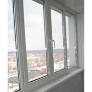 металопластиковые балконы окна двери из немецких профилей КВЕ (70мм - 5 камер) фото