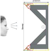 Система алюминиевая PromoFRAME для натяжки баннерной ткани фотография