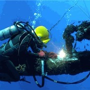 Подводная сварка и резка. фото