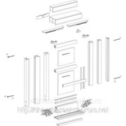 Алюминиевые системы для шкафов-купе KOMANDOR фото