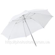 Студийный зонт 91 см белый (просвет/отражение) фото