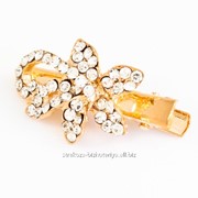 Заколка бок.5см(черн.,зол.),цвет.стр. 213270(123) фото