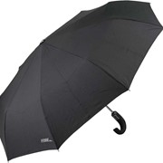 Зонт складной автоматический Ferre, черный фотография