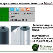 Универсальная теплоизоляция Misot Flex фотография