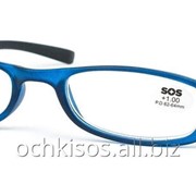 Очки для чтения SOS женские модель P 13074 Mat Blue- Black фото