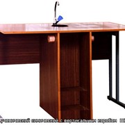 Изготовление мебели под заказ, Стол ученический химический с вертикальным коробом ШК 85-25 фото